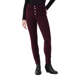 Levis | Burgundy Corduroy Skinny Jeans | Size 27